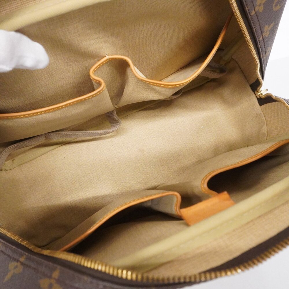 LOUIS VUITTON Authentic Brown Monogram Deauville Bag - Picture 4 of 16